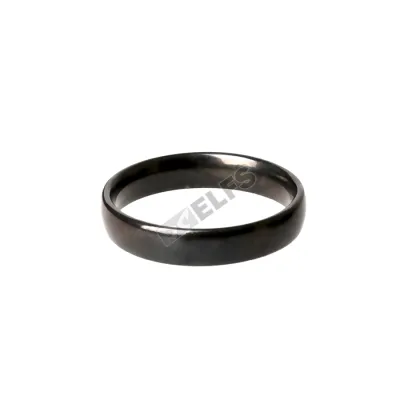 CINCIN Cincin Titanium Polos Kotak Kecil SIM04 Hitam 1 cincin_stainless_polos_kotak_kecil_sim04_hx_1