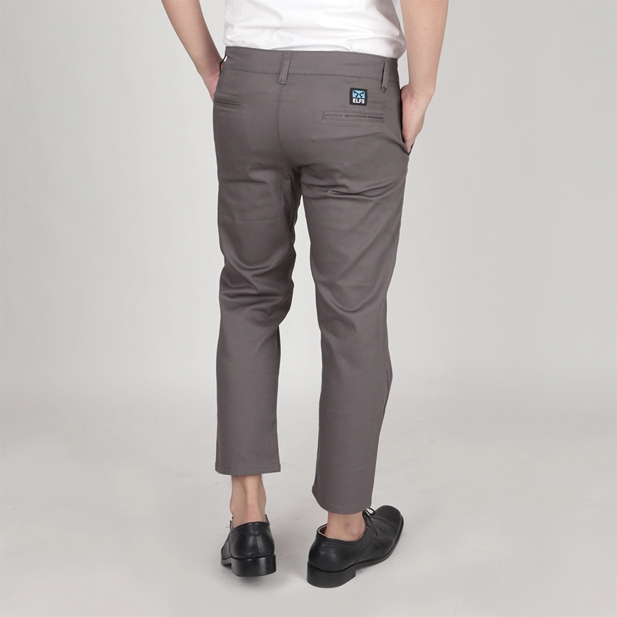 CELANA PANJANG FORMAL Celana Panjang Pria Slimfit Cropped Chino Pants Abu Tua 3 cjb_chino_cropped_simple_at2