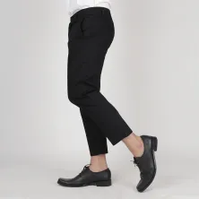 CELANA PANJANG FORMAL Celana Panjang Pria Slimfit Cropped Chino Pants Hitam