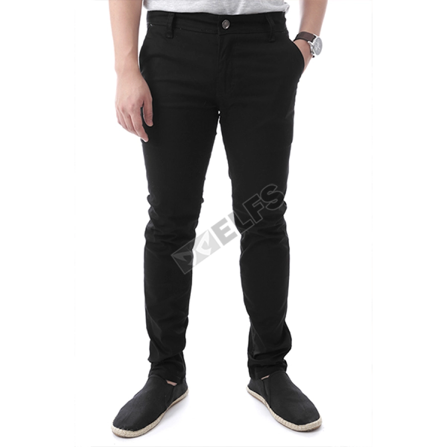 CELANA PANJANG CASUAL Celana Panjang Pria Chino List Hitam 1 cjb_chino_list_hx_0_copy