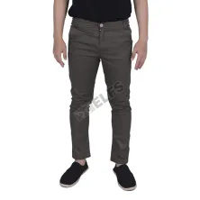 CELANA PANJANG CASUAL CELANA PANJANG PRIA CHINO SIMPLE ABU COKLAT