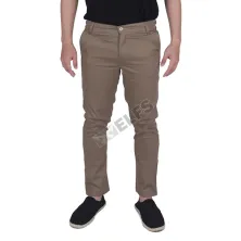 CELANA PANJANG CASUAL CELANA PANJANG PRIA CHINO SIMPLE COKLAT MUDA