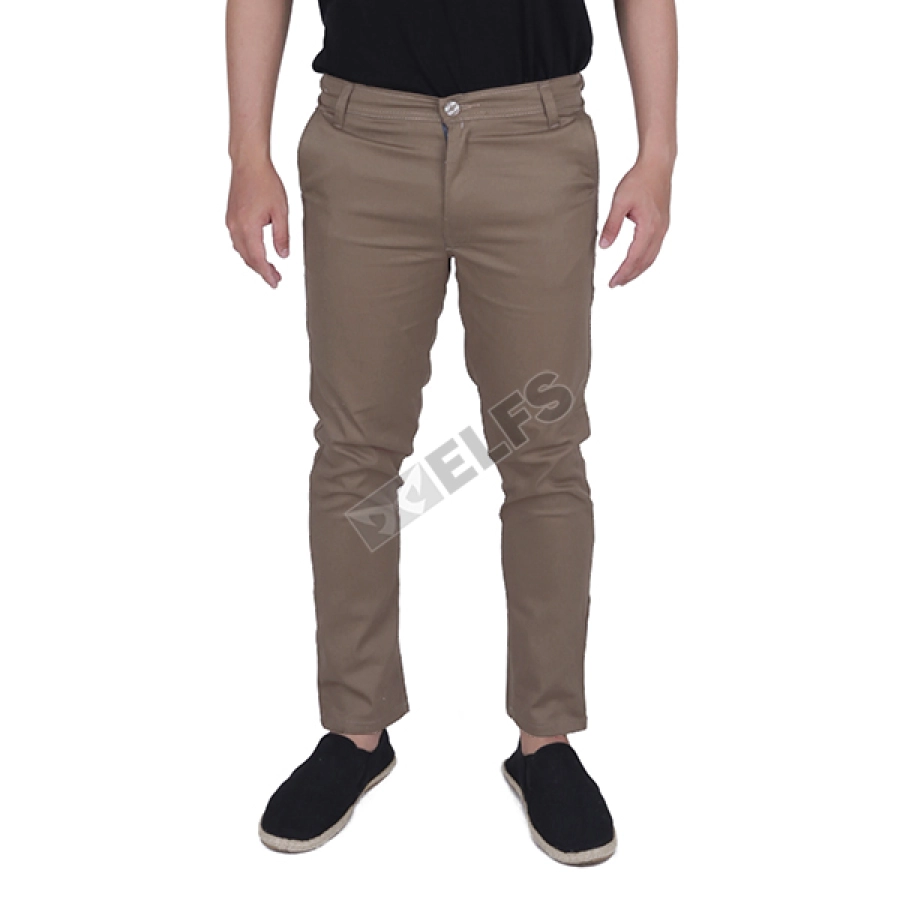 CELANA PANJANG CASUAL CELANA PANJANG PRIA CHINO SIMPLE COKLAT MUDA 2 cjb_chino_simple_cm1