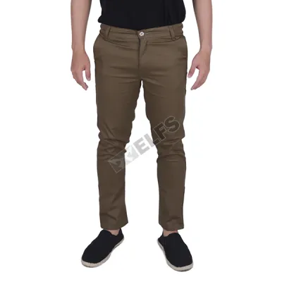 CELANA PANJANG CASUAL Celana Panjang Pria Chino Simple Coklat Tua 2 cjb_chino_simple_ct_1_copy