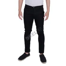 CELANA PANJANG CASUAL Celana Panjang Pria Chino Simple Hitam