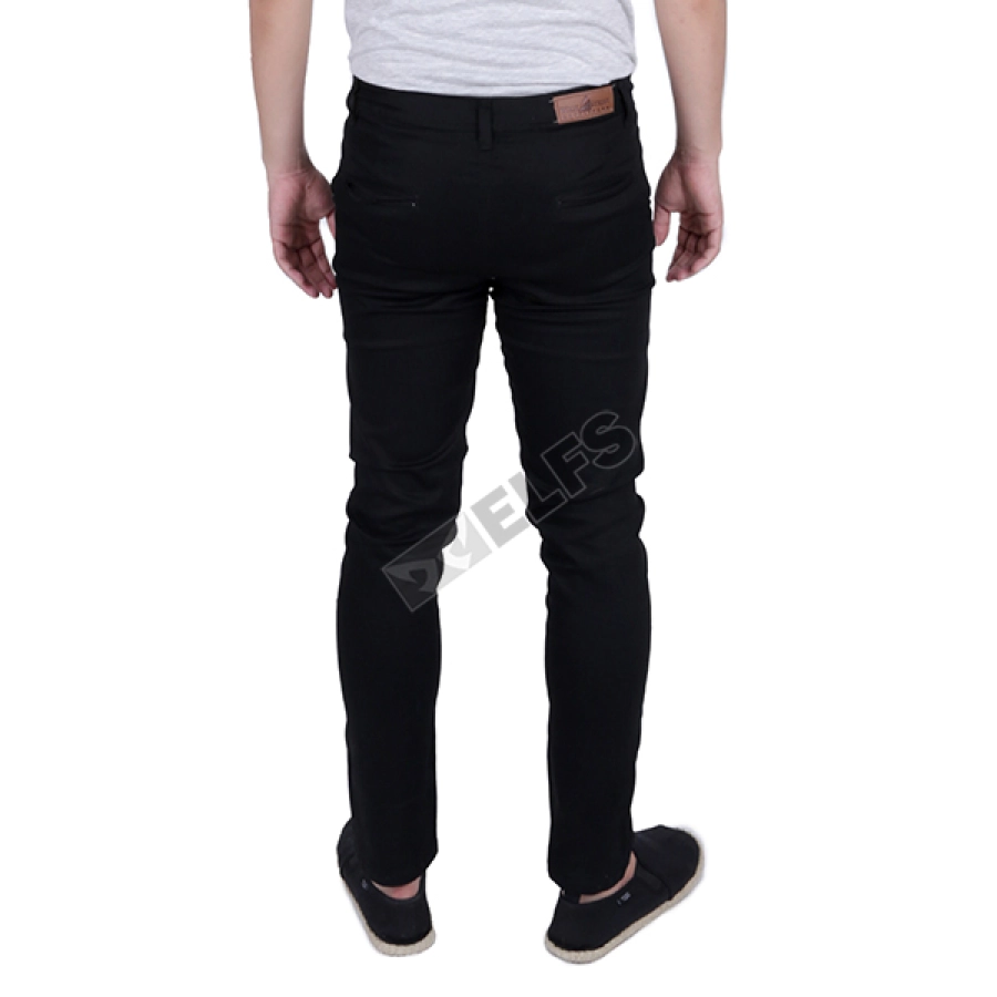 CELANA PANJANG CASUAL Celana Panjang Pria Chino Simple Hitam 2 cjb_chino_simple_hx_1_copy