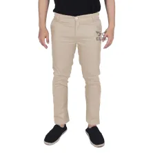 CELANA PANJANG CASUAL Celana Panjang Pria Chino Simple Putih Gading