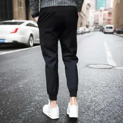 CELANA PANJANG CASUAL Celana Panjang Pria Jogger Import Lotto Sweat Pants Hitam Polos 3 cjb_jogger_simple_import_hx2