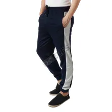 CELANA PANJANG CASUAL Celana Jogger Panjang Terry Sweat Pants List Biru Dongker