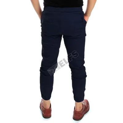 CELANA PANJANG CASUAL Celana Jogger Panjang katun Polos Biru Dongker 2 cjj_jogger_cotton_bd_1_copy