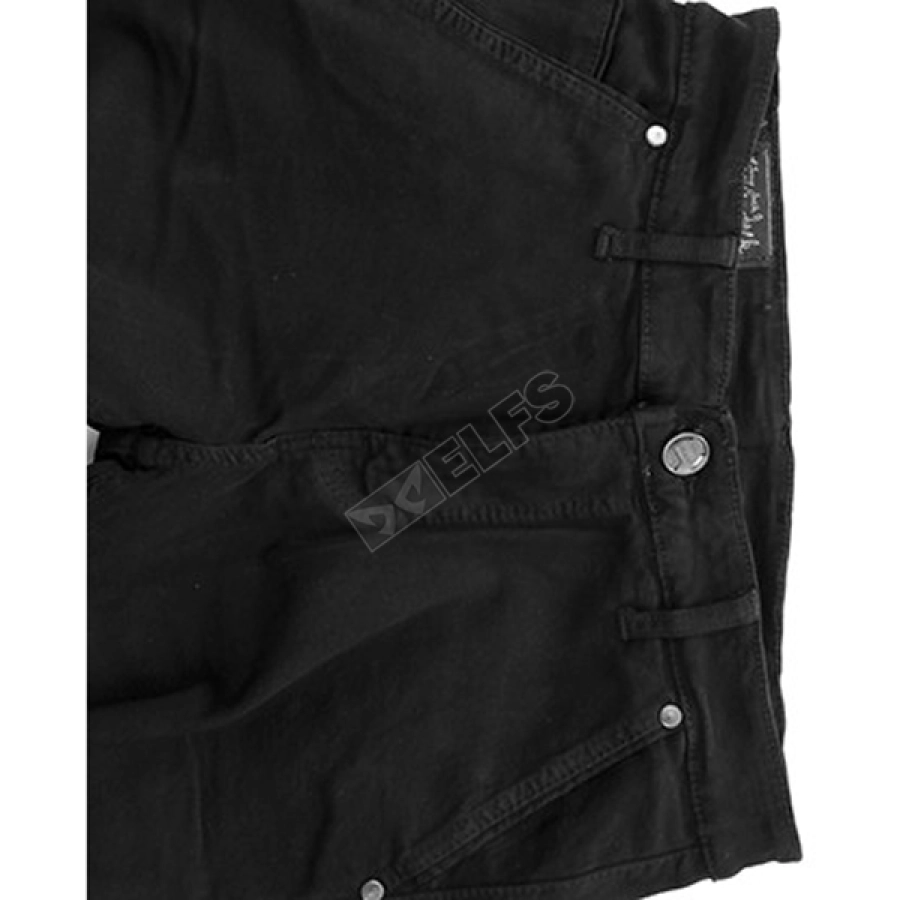 CELANA PANJANG JEANS Celana Panjang Soft Jeans List 036 Hitam 3 cjj_soft_jeans_list_036_hx_2_copy