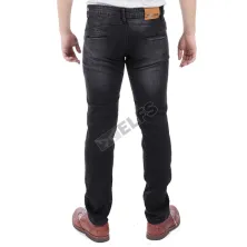 CELANA PANJANG JEANS Celana Panjang Soft Jeans List Washed 021 Hitam