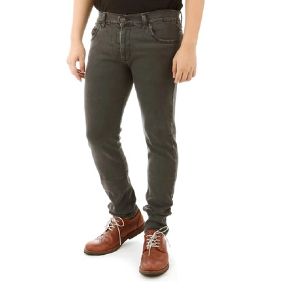 CELANA PANJANG JEANS Celana Panjang Soft Jeans Pocket 037 Abu Tua 1 cjj_soft_jeans_pocket_037_at_0