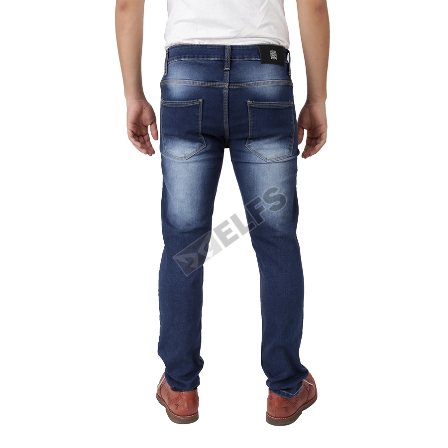 CELANA PANJANG JEANS Celana Panjang Soft Jeans Pocket 103 Biru Dongker 2 cjj_soft_jeans_pocket_103_bd_1