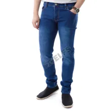 CELANA PANJANG JEANS Celana Panjang Soft Jeans Pocket 189 Biru Tua