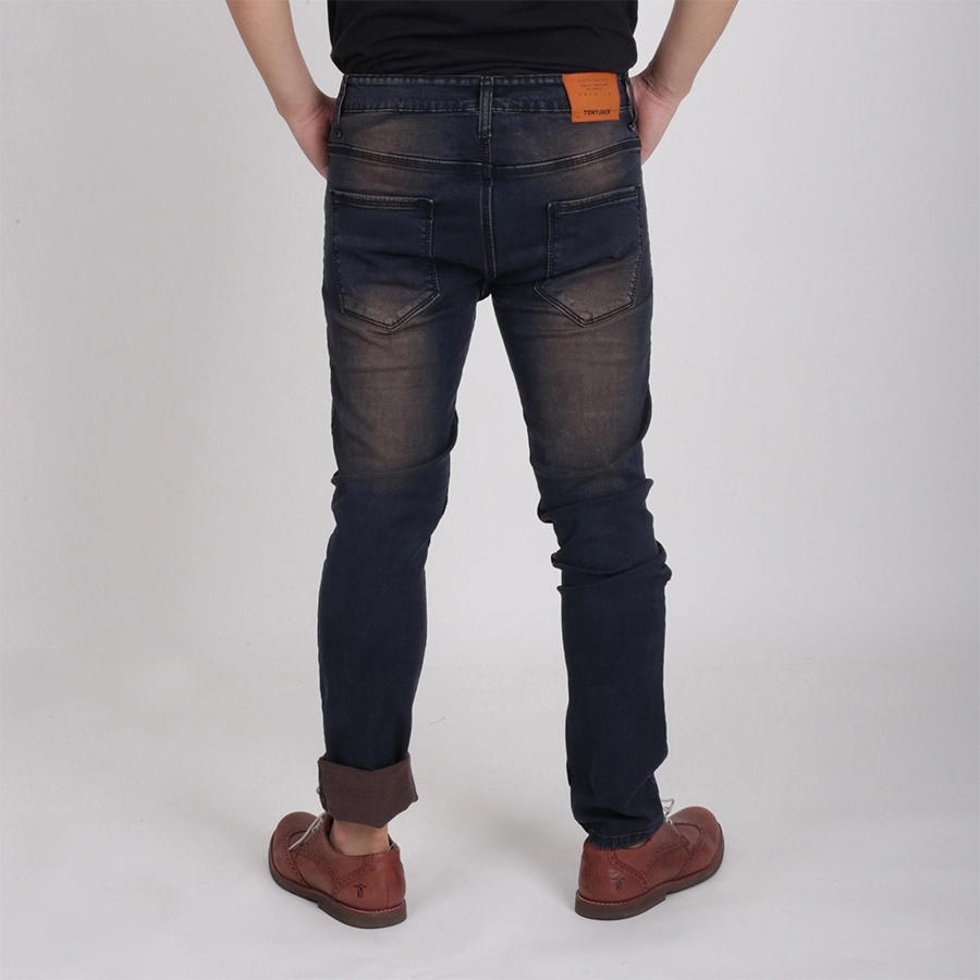 CELANA PANJANG JEANS CELANA PANJANG SOFT JEANS PRIA PREMIUM DENIM RIPPED ETNIK NAVAJO BIRU DONGKER 2 cjj_soft_jeans_washed_ripped_etnik_bd1