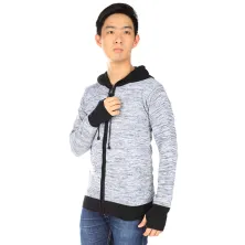 JAKET/HOODIE RAJUT Hoodie Rajut Pria Ariel Misty Abu Muda