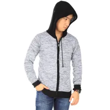 JAKET/HOODIE RAJUT Hoodie Rajut Pria Ariel Misty Abu Muda