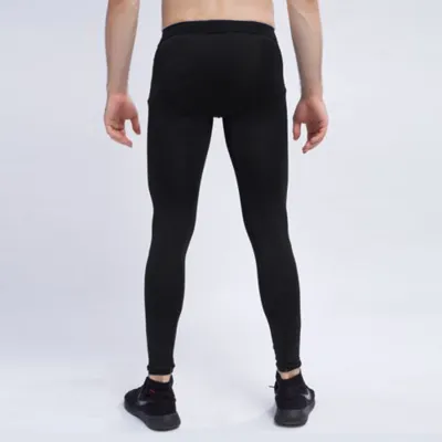 CELANA BASELAYER CELANA OLAHRAGA PRIA BASE LAYER LEGGING PANJANG SPANDEK POLOS HITAM 3 ctj_baselayer_legging_hx2