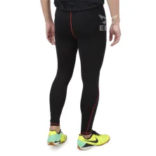 CELANA BASELAYER Celana Olahraga Pria Base Layer Legging Panjang Spandek List Merah Hitam