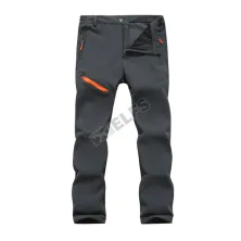 CELANA HIKING Celana Hiking Waterproof Polar Anti Dingin Outdoor Soft Shell Pants Abu Tua