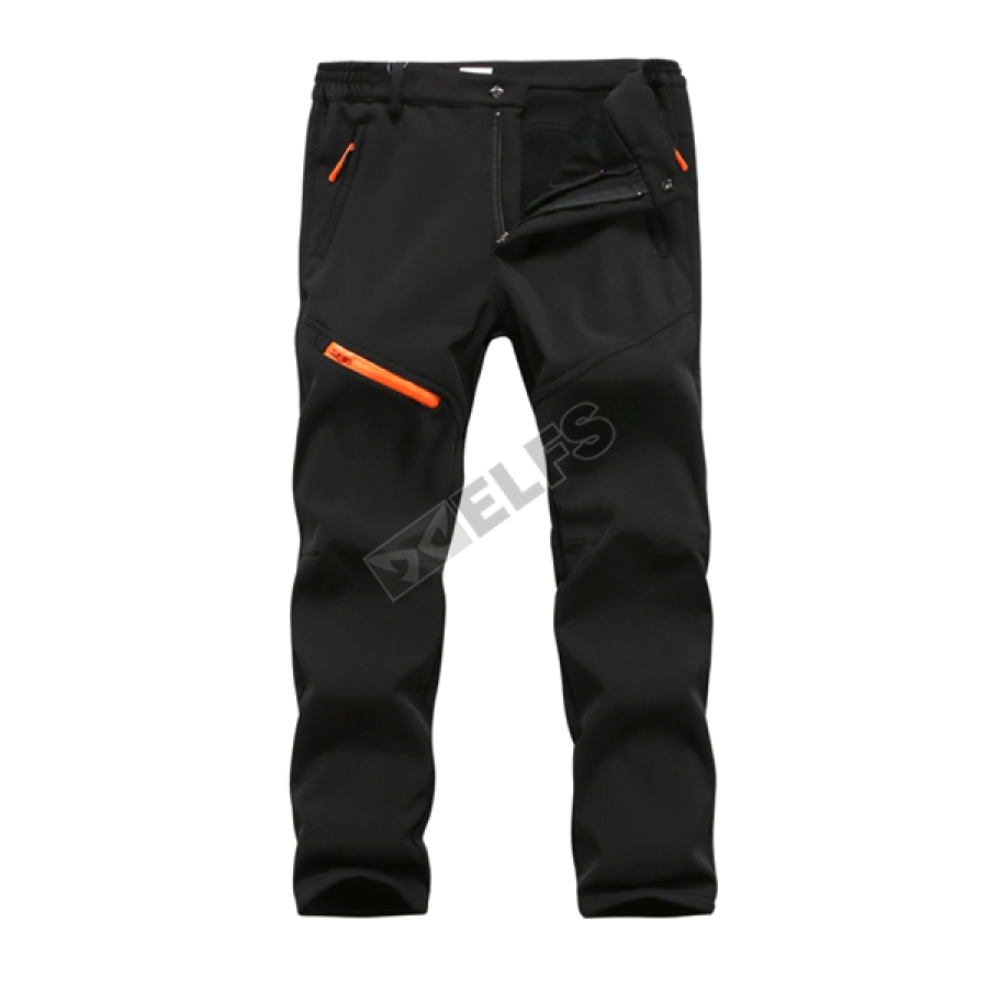 CELANA HIKING Celana Hiking Waterproof Polar Anti Dingin Outdoor Soft Shell Pants Hitam 2 ctj_polar_waterproof_hx_1