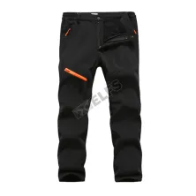 CELANA HIKING Celana Hiking Waterproof Polar Anti Dingin Outdoor Soft Shell Pants Hitam