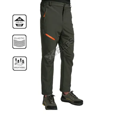 CELANA HIKING Celana Hiking Waterproof Polar Anti Dingin Outdoor Soft Shell Pants Hijau Army 1 ctj_polar_waterproof_ia_0