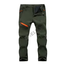 CELANA HIKING Celana Hiking Waterproof Polar Anti Dingin Outdoor Soft Shell Pants Hijau Army