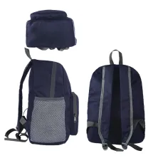 DAY PACK Tas Ransel Lipat Anti Air 20L Foldable Water Resistant Backpack 35020 Biru Dongker