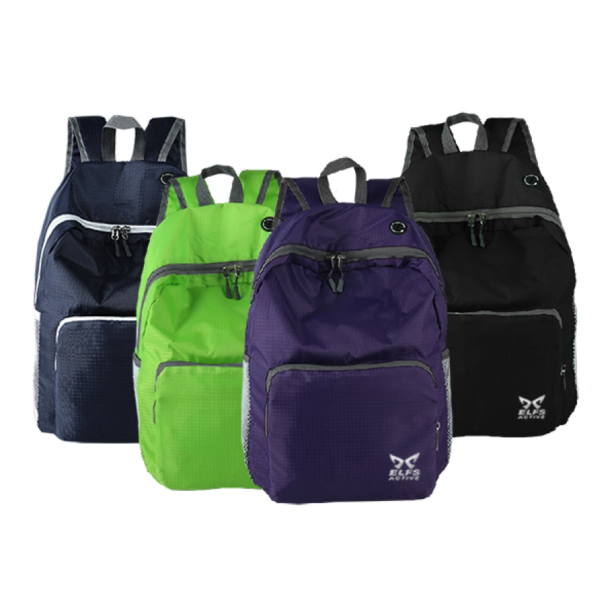 DAY PACK Tas Ransel Lipat Anti Air 20L Foldable Water Resistant Backpack 35020 Hijau Muda 5 daypack_fave_20l_green_4