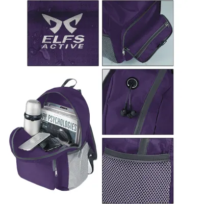 DAY PACK Tas Ransel Lipat Anti Air 20L Foldable Water Resistant Backpack 35020 Ungu Tua 3 daypack_fave_20l_purple_2