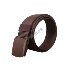 IKAT PINGGANG KANVAS, DLL IKAT PINGGANG CANVAS ANTI METAL DETECTOR TACTICAL MILITARY BELT COKLAT TUA