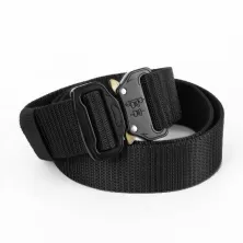 IKAT PINGGANG KANVAS, DLL Ikat Pinggang Pria Tactical Cobra Buckle Klik Belt Hitam