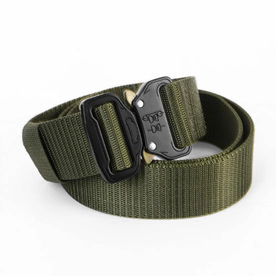 IKAT PINGGANG KANVAS, DLL IKAT PINGGANG PRIA TACTICAL COBRA BUCKLE KLIK BELT HIJAU ARMY 1 gb_fmz_niilon_tactical_cobra_ia0