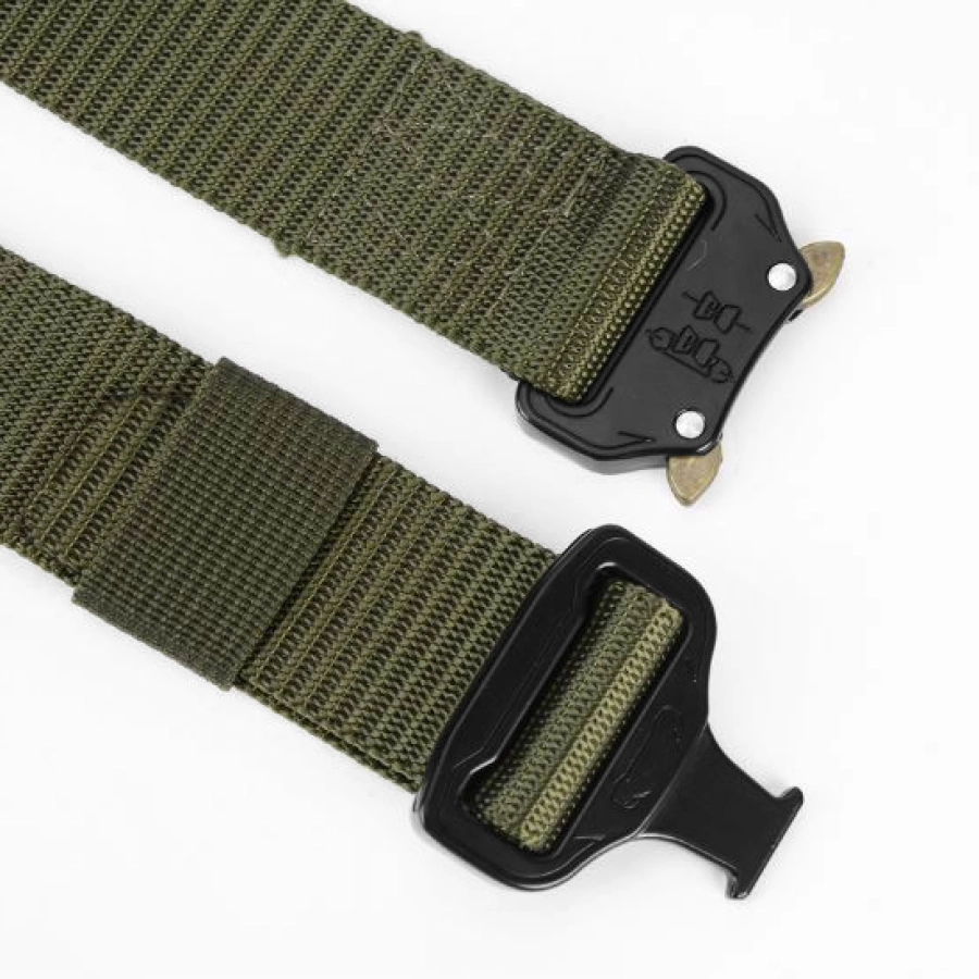 IKAT PINGGANG KANVAS, DLL IKAT PINGGANG PRIA TACTICAL COBRA BUCKLE KLIK BELT HIJAU ARMY 2 gb_fmz_niilon_tactical_cobra_ia1