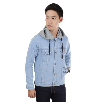 JAKET JEANS & KULIT Jaket Jeans Pria Hoodie Fleece Kemeja 215D2 Biru Muda 1 hlplj_hoodie_kemeja_jeans_215d2_bm_0