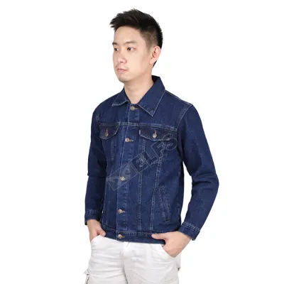 JAKET JEANS & KULIT Jaket Jeans Denim Pria Kemeja Sreetwear 215D2 Biru Dongker 1 hlplj_jeans_215d2_bd0_copy