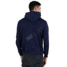 JUMPER Jaket Pria Hoodie Fleece Jumper Biru Dongker