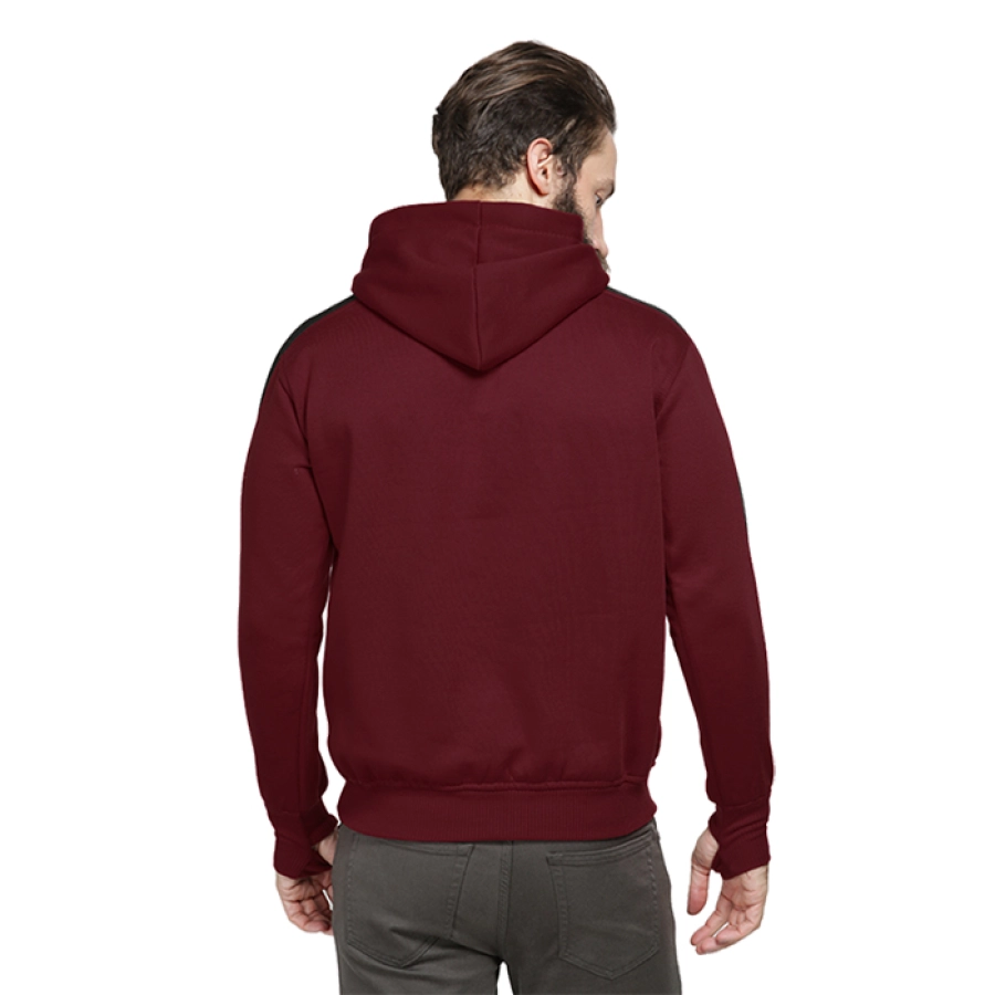 JUMPER Jaket Pria Hoodie Jumper Training Fleece List Maroon 2 hlpls_hoodie_jumper_list_mo_1