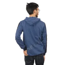 JUMPER HOODIE JUMPER PRIA 2 LIST BIRU TUA 