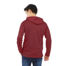 HOODIE TERRY  HOODIE PRIA TERRY POLOS MAROON 