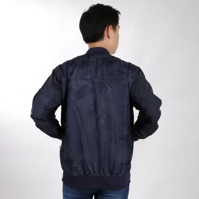 JAKET BOMBER Jaket Bomber Waterproof Loreng Streetwear Biru Dongker 3 hlpsp_bomber_loreng_transparant_bd2