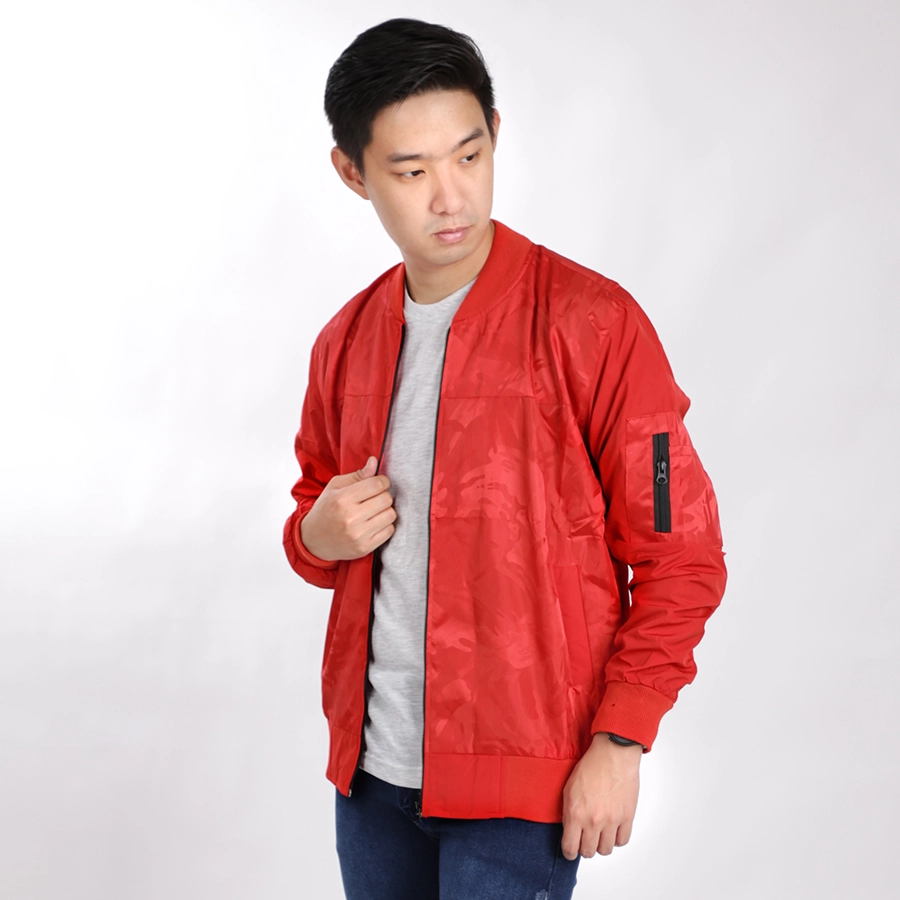 JAKET BOMBER Jaket Bomber Waterproof Loreng Streetwear Merah 2 hlpsp_bomber_loreng_transparant_mc1