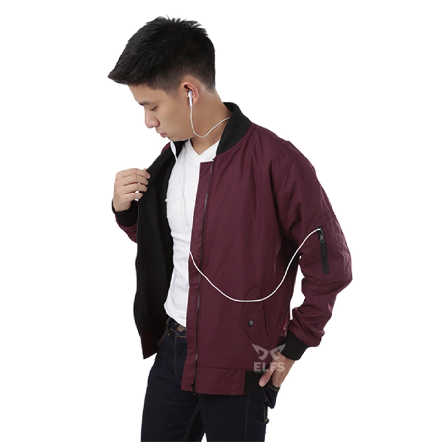 JAKET BOMBER Jaket Bomber Reverseable Hitam Maroon 4 hlpsp_bomber_reverseable_waterproof_hx_mo_2