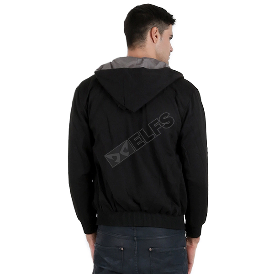 JAKET REVERSIBLE Jaket Hoodie Reverseable Parasut Fleece Hitam Abu Muda 8 hlpsp_reverseable_parasut_fleece_hitam_am_7