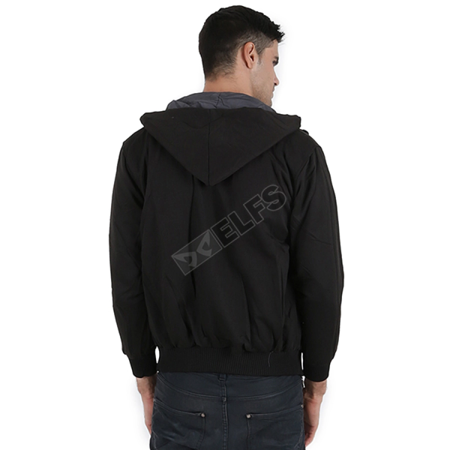 JAKET REVERSIBLE Jaket Hoodie Reverseable Parasut Fleece Hitam Abu Tua 8 hlpsp_reverseable_parasut_fleece_hitam_at_7