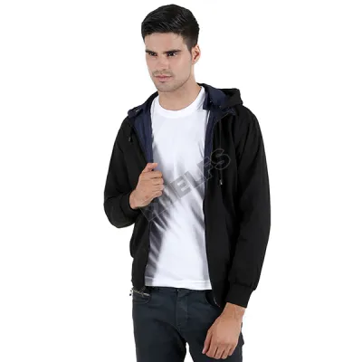 JAKET REVERSIBLE Jaket Hoodie Reverseable Parasut Fleece Hitam Biru Dongker 6 hlpsp_reverseable_parasut_fleece_hitam_bd_5