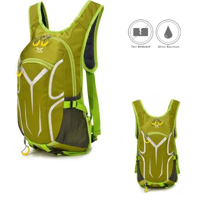 TAS OLAHRAGA TAS SEPEDA HYDROPACK WATER RESISTANT TRAIL MARATHON RUN 1516 HIJAU STABILO  1 is