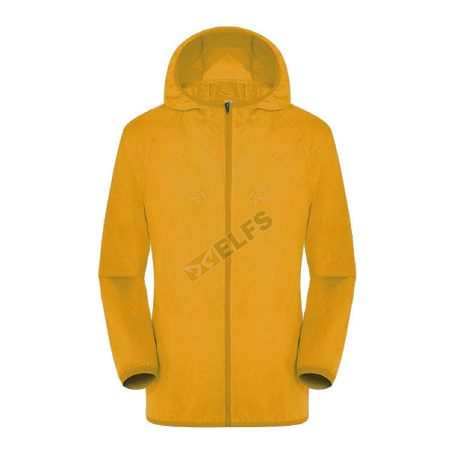 JAKET TRAINING JAKET PRIA LIPAT PARASUT WATER RESISTANT SIMPLE KUNING TUA 2 jaket_pria_lipat_parasut_water_resistant_simple_kt1